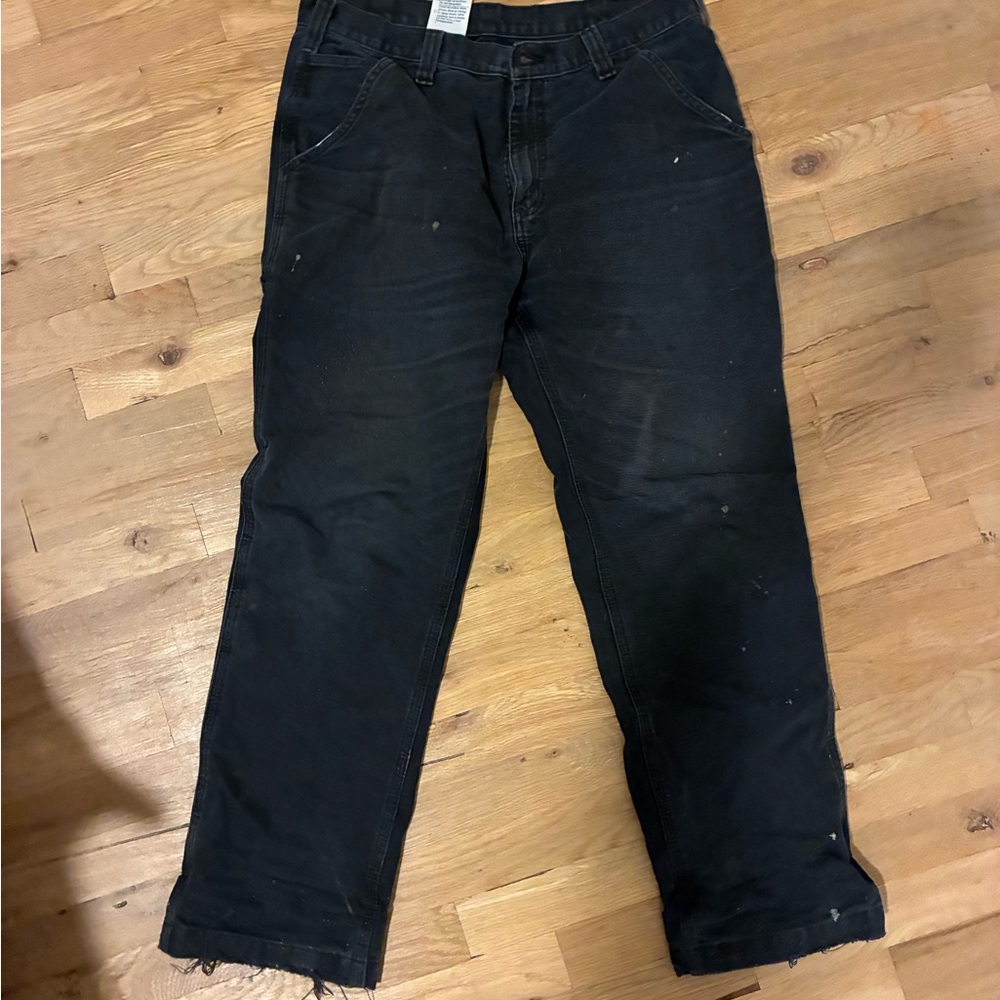 Carhartt Men's Relaxed Black Jeans